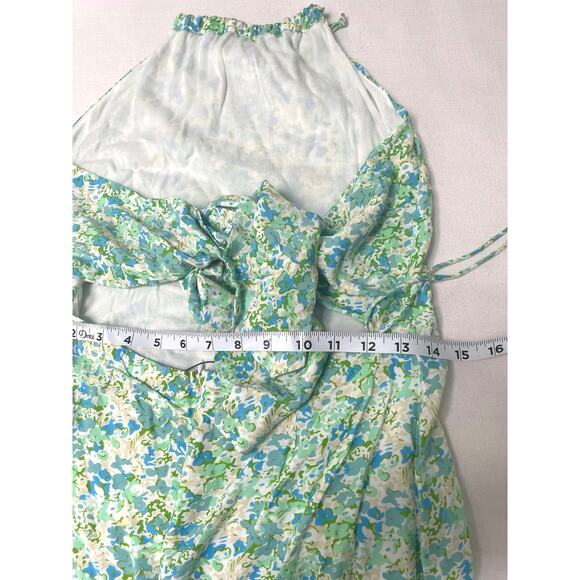 FAITHFULL THE BRAND Gaia Mini Dress Size S in Varenna Floral Print - Picture 7 of 9
